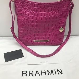 Brahmin Pink Jody Dahlia Melbourne Bag